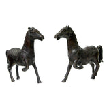 horse figure - oriental horse - metal horse figure