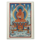 Tibetan Amitabha Buddha 阿彌陀佛 Thangka Card TBS406