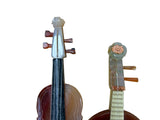 Chinese Style Agate Stone Musical Instrument Figurine Set
