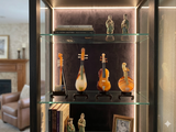 Agate Stone Traditional Musical Instrument Mini Sculpture Set