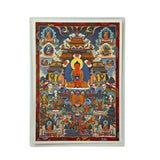 Tibetan Amitabha Buddha 阿彌陀佛 Thangka Card TBS401