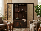 Stackable Glass Door Cabinet