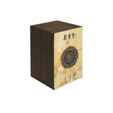 Rectangular graphic storage box