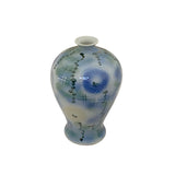 Ceramic pastel art flower vase