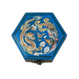 Chinese Mythical Dragon Phoenix Jewelry Box