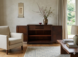 Traditional Chinese Brass Hardware Cabinet
