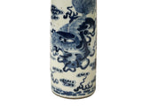 Asian blue white vase for home decoration