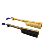 Decorative cloth brushes