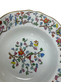 Handpainted floral display plate