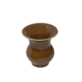 Chinese clay bulbous shape vessel