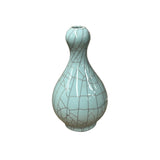 Ice crackle pattern pottery