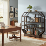 Chinese Black Lacquer Rectangular Display Curio Cabinet Room Divider GB028S