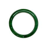 Natural Green Jade Bracelet Chinese Bangle Jewelry 2.3 Size