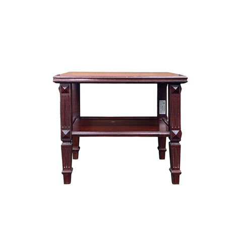 Oriental Rosewood Side Table Display Stand