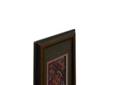 Antique Style Chinese Embroidery Framed Textile Art Piece