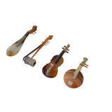 Gemstone Agate Mini Instrument Figurine Home Decoration