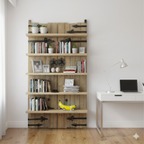 Chinese Vintage Iron Hardware Door Gate Wall Tall Panel cs5352S