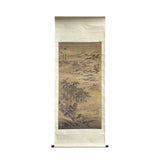 Chinese Ink Brush Mountain Landscape Scenery Scroll Painting Wall Art jk256S