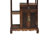 antique style rosewood stand