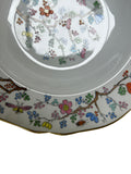 Vintage style porcelain plate
