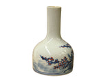 Underglaze blue branch and blossom vase