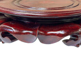 Curio cabinet wooden riser