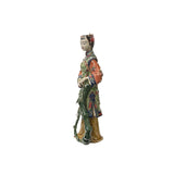 Chinese porcelain collector Qing Dynasty woman statue