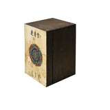 Decorative textile pattern storage box