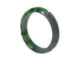 Chinese Relief Carved Jade Bangle Premium Jewelry