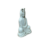 Dehua Blanc de Chine White GuanYin Bodhisattva Porcelain Statue GB013S