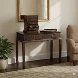 Oriental 5 Small Drawers Pull Lid Accent Treasure Chest Box GB266S