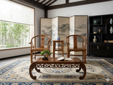 Aesthetic Asian floor seating table with floral apron