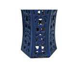 Traditional Chinese openwork lattice pedestal