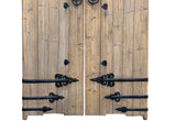 Chinese Vintage Iron Hardware Door Gate Wall Tall Panel ws4983S