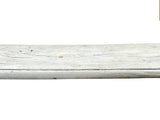 Raw Rough Wood Grain Rectangle Long Slim Stool Bench Side Table ws4630S 13