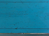 Distressed Blue Lacquer 6 Drawers Narrow Slim Console Foyer Side Table ws4597S