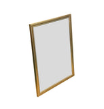 Vintage Copper Gold Paint Rectangular Wood Framed Mirror ws4581S