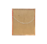 Vintage Copper Gold Paint Rectangular Wood Framed Mirror ws4581S