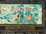 Vintage Chinese Light Blue Flower Birds Credenza Sideboard Table Cabinet ws4608S