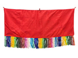 Vintage Tibetan Style Uchen Wall Hanging Tapestry Fabric Art GB760S