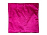 Asian Square Magenta Phoenix Bats Blossom Flower Fabric Display Art GB753S