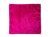 Asian Square Magenta Golden Dragon Bats Blossom Flower Fabric Display Art GB696S