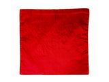 Asian Square Red Golden Kirin Bats Yu Ri Edge Fabric Display Art GB761S