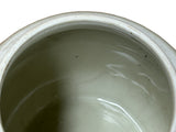 Orient Off White Courthouse Dressing Ladies Floral Graphic Porcelain Jar ws4705S