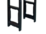 Vintage Dark Brown Wood Ming Style Ru Yi Apron Console Altar Table GB676S