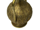 Handmade Artistic Brass Metal Color Wine Jar Shape Display Figure ws4796S