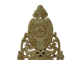 Chinese Stone Ancient Style Motif Carving Decor Display Plaque Art ws4792S