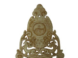 Chinese Stone Ancient Style Motif Carving Decor Display Plaque Art ws4792S