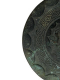 Oriental Metal Ritual Mythical Motif Display Plaque Art ws4840S