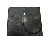 Oriental Stone Ritual Knife Shape Carving Display Plaque Art ws4921S